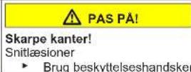 Profilo BD2055WFVN - Udskiftning af øverste dørhængsel - 4