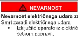 Profilo BD2055WFVN - Struktura opozoril - 4