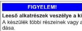 Profilo BD2055WFVN - A felső ajtózsanér cseréje - 10