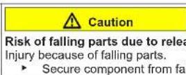 Profilo BD2055WFVN - Replacing door upper hinge - 8