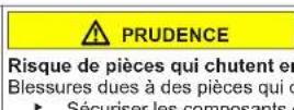 Profilo BD2055WFVN - Remplacer la charnière supérieure de la porte - 8