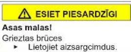 Profilo BD2056IFAN - Durvju augšējās viras nomaiņa (durvis ar displeju) - 4