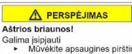 Profilo BD2056IFAN - Apatinio durelių vyrio keitimas - 4