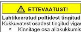 Profilo BD2056IFAN - Ülemise uksehinge vahetamine - 8