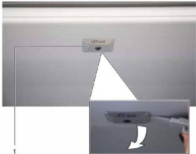 Profilo BD2056IFAN - Remover a iluminação LED específica - 1