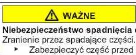 Profilo BD2056IFAN - Wymiana górnego zawiasu drzwiczek (drzwiczki z wyświetlaczem) - 8