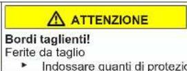 Profilo BD2086WFAN - Sostituzione della cerniera centrale della porta - 4