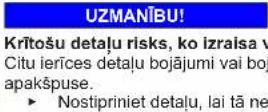 Profilo BD2086WFAN - Durvju augšējās viras nomaiņa (durvis ar displeju) - 10