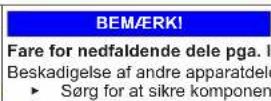 Profilo BD2086WFAN - Udskiftning af øverste dørhængsel - 10