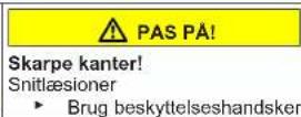 Profilo BD2086WFAN - Udskiftning af midterste dørhængsel - 4
