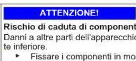 Profilo BD2086WFAN - Sostituzione della cerniera centrale della porta - 10