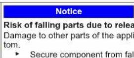 Profilo BD2086WFAN - Replacing door middle hinge - 10