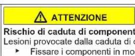 Profilo BD2086WFAN - Sostituzione della cerniera superiore della porta - 8