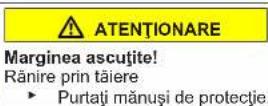 Profilo BD2086WFAN - Înlocuirea balamalei de sus a uşii (uşă cu afişaj) - 3