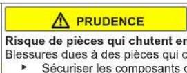 Profilo BD2086WFAN - Remplacer la charnière supérieure de la porte (porte avec afficheur) - 8