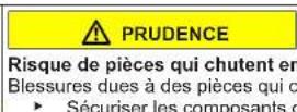 Profilo BD2086IFAN - Remplacer la charnière supérieure de la porte (porte avec afficheur) - 8