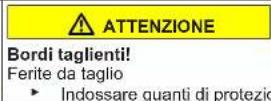 Profilo BD2086IFAN - Sostituzione della cerniera centrale della porta - 4