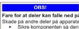 Profilo BD2086IFAN - Utskiftning av nedre dørhengsel - 10