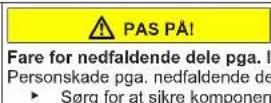 Profilo BD2086IFAN - Udskiftning af øverste dørhængsel - 8