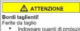 Profilo BD2086IFAN - Sostituzione della cerniera superiore della porta - 4