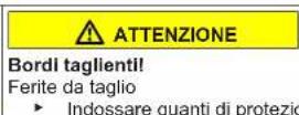 Profilo BD2086IFAN - Sostituzione della cerniera superiore della porta (porta con display) - 4
