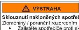Profilo BD2086IFAN - Výměna horního závěsu dvířek - 6