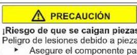 Profilo BD2086IFAN - Sustituir la bisagra central de la puerta - 8