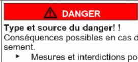 Profilo BD2086IFAN - Structure des indications d'avertissement - 2