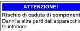 Profilo BD2076WFAN - Sostituzione della cerniera inferiore della porta - 10