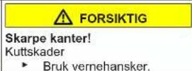 Profilo BD2076WFAN - Utskiftning av nedre dørhengsel - 4