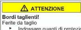 Profilo BD2076WFAN - Sostituzione della cerniera centrale della porta - 4