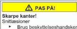 Profilo BD2076WFAN - Udskiftning af midterste dørhængsel - 4