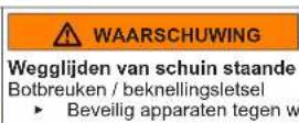 Profilo BD2076WFAN - Bovenste deurscharnier vervangen - 6