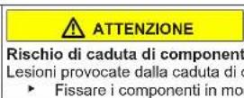 Profilo BD2056WFXN - Sostituzione della cerniera superiore della porta - 8