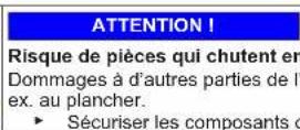 Profilo BD2056WFXN - Remplacer la charnière supérieure de la porte - 10