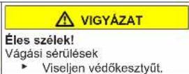 Profilo BD2056WFXN - A felső ajtózsanér cseréje - 4
