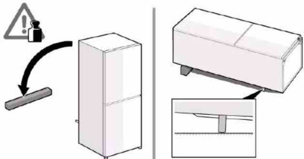 Profilo BD2056WFXN - Desmontar la bisagra superior de la puerta - 1