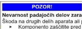 Profilo BD2056WFXN - Zamenjava zgornjega tečaja vrat - 10