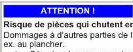 Profilo BD2056WFXN - Remplacer la charnière supérieure de la porte (porte avec afficheur) - 10