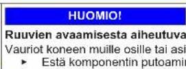 Profilo BD2056WFXN - Oven yläsaranan vaihtaminen (näytöllä varustettu ovi) - 10