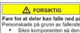 Profilo BD2056LFXN - Utskiftning av nedre dørhengsel - 8