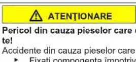 Profilo BD2056LFXN - Înlocuirea balamalei din mijloc a uşii - 6
