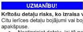 Profilo BD2056LFXN - Durvju apakšējās viras nomaiņa - 10