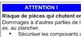 Profilo BD2056LFXN - Remplacer la charnière supérieure de la porte (porte avec afficheur) - 10