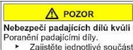 Profilo BD2056LFXN - Výměna dolního závěsu dvířek - 8