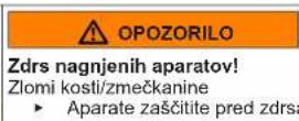 Profilo BD2056LFXN - Zamenjava zgornjega tečaja vrat - 6