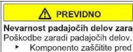 Profilo BD2056LFXN - Zamenjava zgornjega tečaja vrat - 8