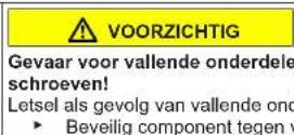 Profilo BD2056LFXN - Middelste deurscharnier vervangen - 8
