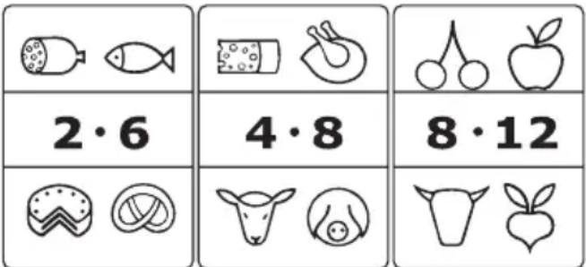 2·6 4·8 8·12