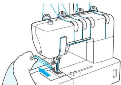 BROTHER Coverlock CV3550 - BEMAERK: - 1